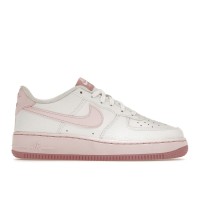 Подростковые кроссовки Nike Air Force 1 Low White Pink (GS) (2022)