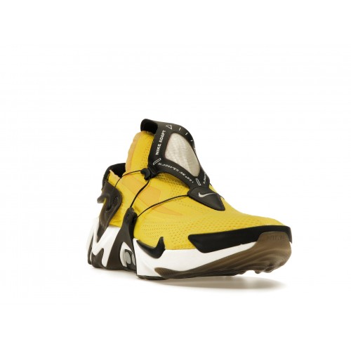 Кроссы Nike Adapt Huarache Opti Yellow (EU Charger) - мужская сетка размеров