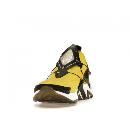 Кроссы Nike Adapt Huarache Opti Yellow (EU Charger) - мужская сетка размеров
