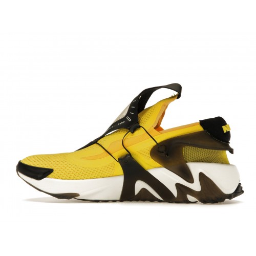 Кроссы Nike Adapt Huarache Opti Yellow (EU Charger) - мужская сетка размеров