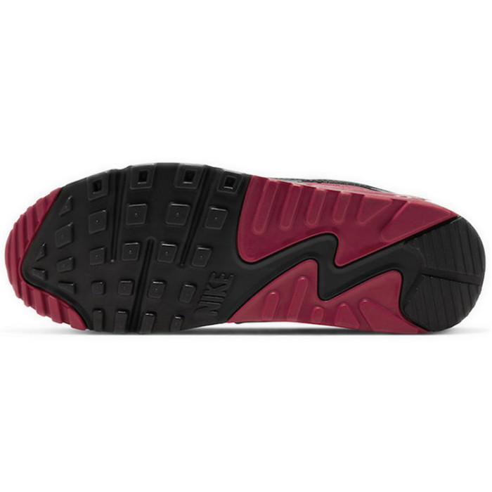 Nike Air Max 90 New Maroon - мужская сетка размеров Nike Air Max 90 New Maroon - мужская сетка размеров