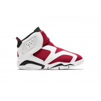 Детские кроссовки Jordan 6 Retro Little Flex Carmine (2021) (PS)