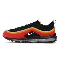 Nike Air Max 97 Black Chile Red Magma Orange