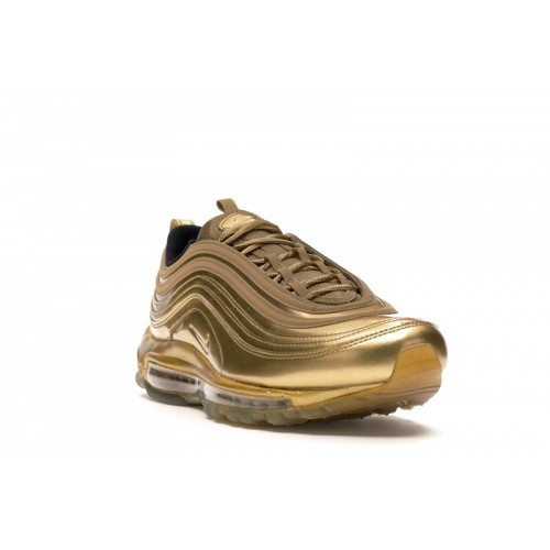 Кроссы Nike Air Max 97 Gold Medal - мужская сетка размеров