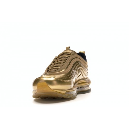 Кроссы Nike Air Max 97 Gold Medal - мужская сетка размеров