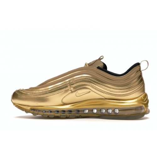 Кроссы Nike Air Max 97 Gold Medal - мужская сетка размеров