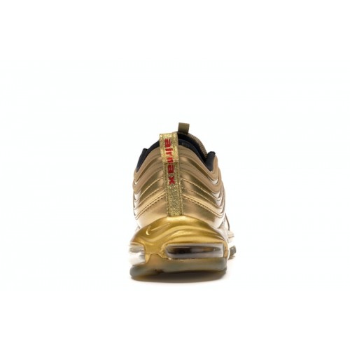 Кроссы Nike Air Max 97 Gold Medal - мужская сетка размеров