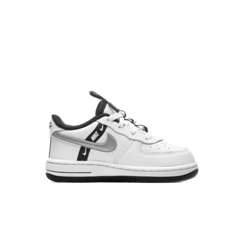 Nike Air Force 1 LV8 KSA Worldwide Pack White Reflect Silver (TD) - детская сетка размеров
