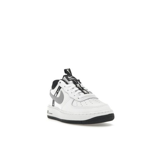 Кроссы Nike Air Force 1 Low LV8 KSA White Reflect Silver (GS) - подростковая сетка размеров