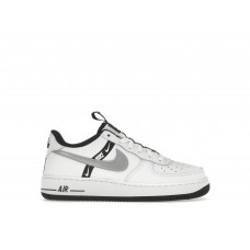 Подростковые кроссовки Nike Air Force 1 Low LV8 KSA White Reflect Silver (GS)