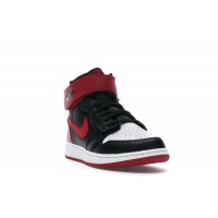 Подростковые Jordan 1 High FlyEase Bred White Toe (GS)