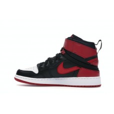 Подростковые Jordan 1 High FlyEase Bred White Toe (GS)