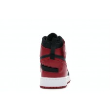 Подростковые Jordan 1 High FlyEase Bred White Toe (GS)