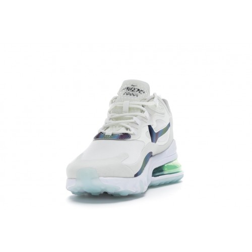 Кроссы Nike Air Max 270 React Bubble Pack White - мужская сетка размеров