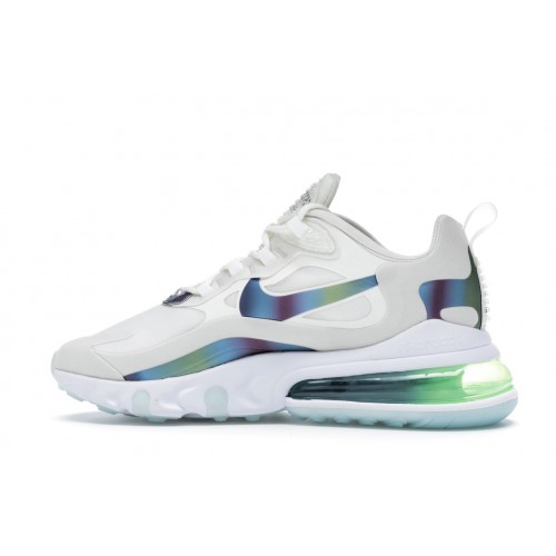 Кроссы Nike Air Max 270 React Bubble Pack White - мужская сетка размеров