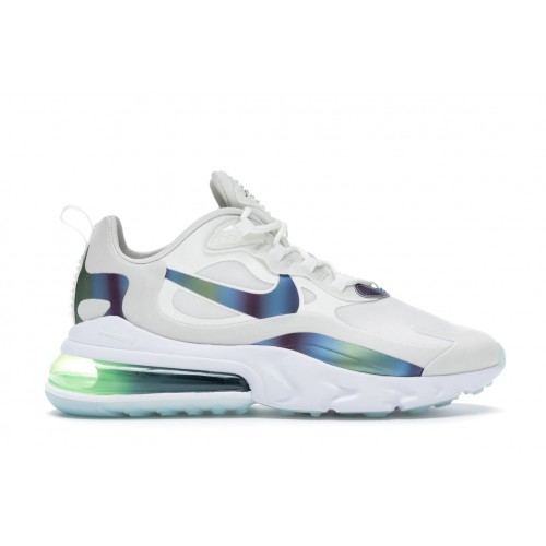 Кроссы Nike Air Max 270 React Bubble Pack White - мужская сетка размеров