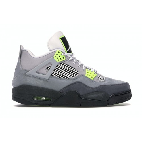 Кроссы Jordan 4 Retro SE 95 Neon - мужская сетка размеров