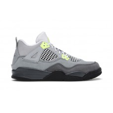 Детские кроссовки Jordan 4 Retro SE 95 Neon (PS)