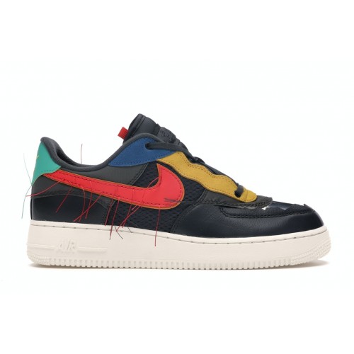Кроссы Nike Air Force 1 Low BHM (2020) - мужская сетка размеров