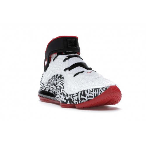 Кроссы Nike LeBron 17 Graffiti - мужская сетка размеров