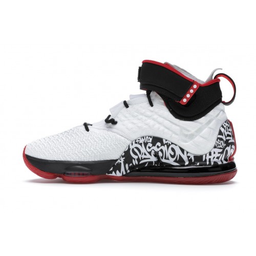 Кроссы Nike LeBron 17 Graffiti - мужская сетка размеров