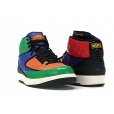 Женские кроссовки Jordan 2 Retro Multi-Color (W)