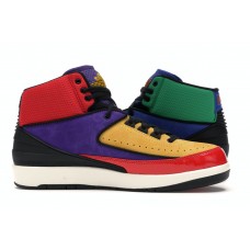 Женские кроссовки Jordan 2 Retro Multi-Color (W)