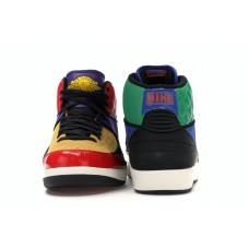 Женские кроссовки Jordan 2 Retro Multi-Color (W)