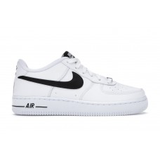 Подростковые кроссовки Nike Air Force 1 Low AN20 White Black (GS)