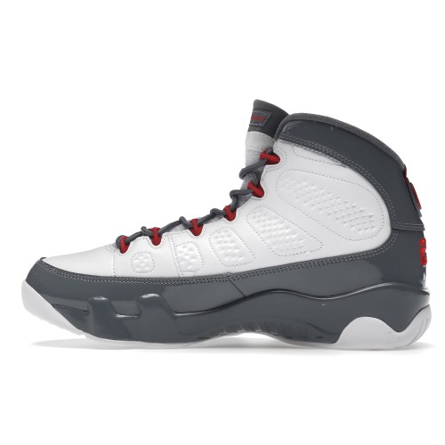 Кроссы Jordan 9 Retro Fire Red - мужская сетка размеров