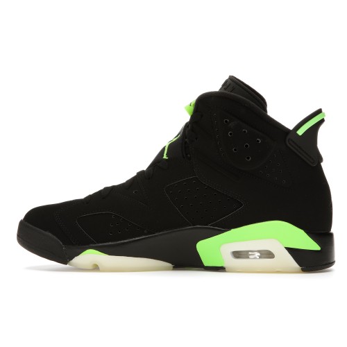 Кроссы Jordan 6 Retro Electric Green - мужская сетка размеров
