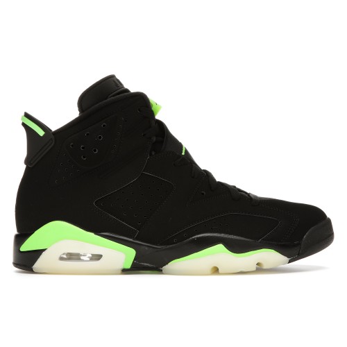Кроссы Jordan 6 Retro Electric Green - мужская сетка размеров