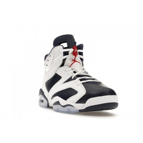 Кроссы Jordan 6 Retro Olympic (2024) - мужская сетка размеров
