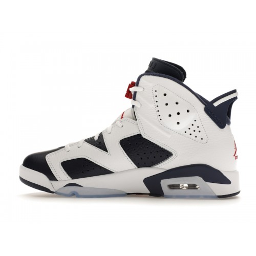 Кроссы Jordan 6 Retro Olympic (2024) - мужская сетка размеров