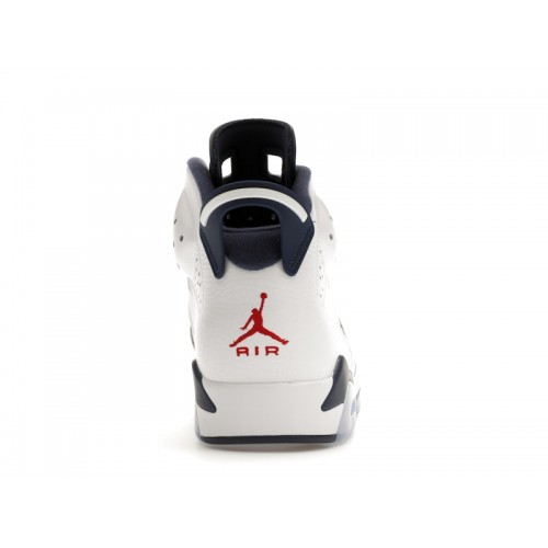 Кроссы Jordan 6 Retro Olympic (2024) - мужская сетка размеров