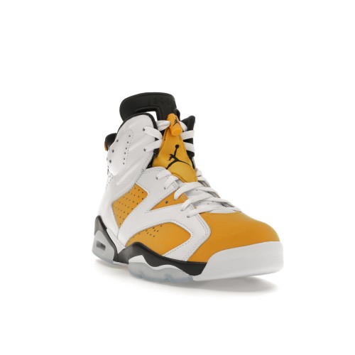 Кроссы Jordan 6 Retro Yellow Ochre - мужская сетка размеров