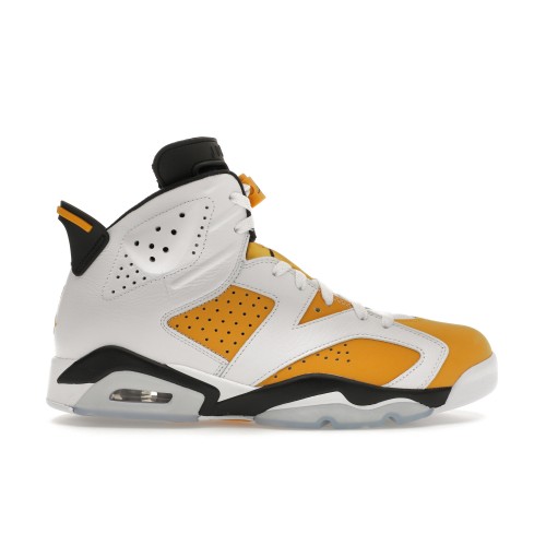 Кроссы Jordan 6 Retro Yellow Ochre - мужская сетка размеров