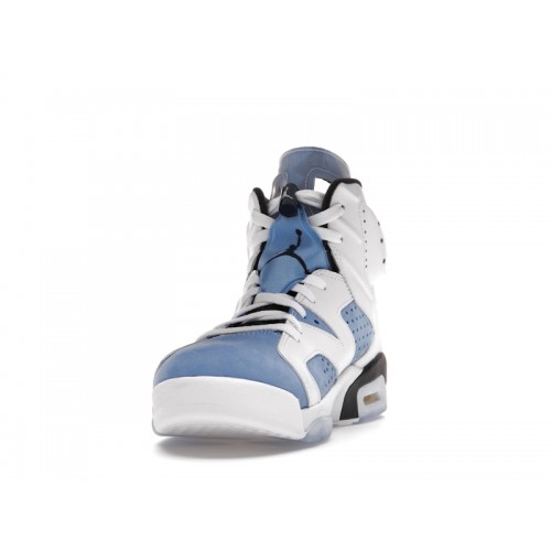 Кроссы Jordan 6 Retro UNC White - мужская сетка размеров