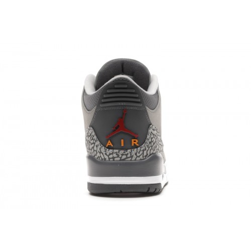Кроссы Jordan 3 Retro Cool Grey (2021) - мужская сетка размеров