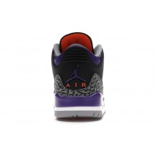 Jordan 3 Retro Black Court Purple