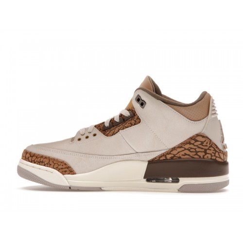 Кроссы Jordan 3 Retro Palomino - мужская сетка размеров