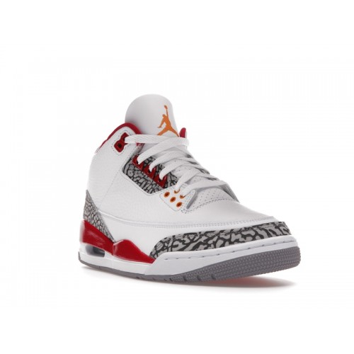 Кроссы Jordan 3 Retro Cardinal Red - мужская сетка размеров