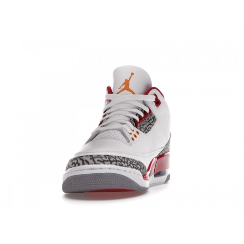 Кроссы Jordan 3 Retro Cardinal Red - мужская сетка размеров