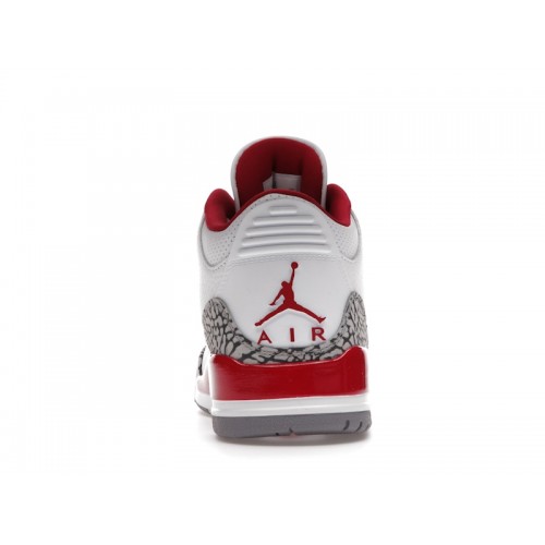 Кроссы Jordan 3 Retro Cardinal Red - мужская сетка размеров