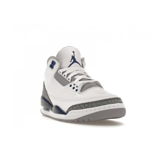 Кроссы Jordan 3 Retro Midnight Navy - мужская сетка размеров