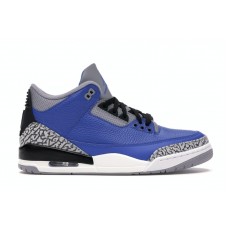 Кроссовки Jordan 3 Retro Varsity Royal Cement