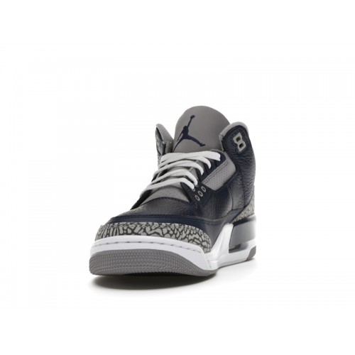 Кроссы Jordan 3 Retro Georgetown (2021) - мужская сетка размеров