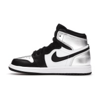 Детские Jordan 1 Retro High Silver Toe (PS)