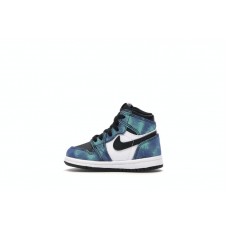 Малышам Jordan 1 Retro High Tie Dye (TD)
