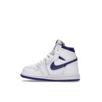 Малышам Jordan 1 Retro High Court Purple (2021) (TD)